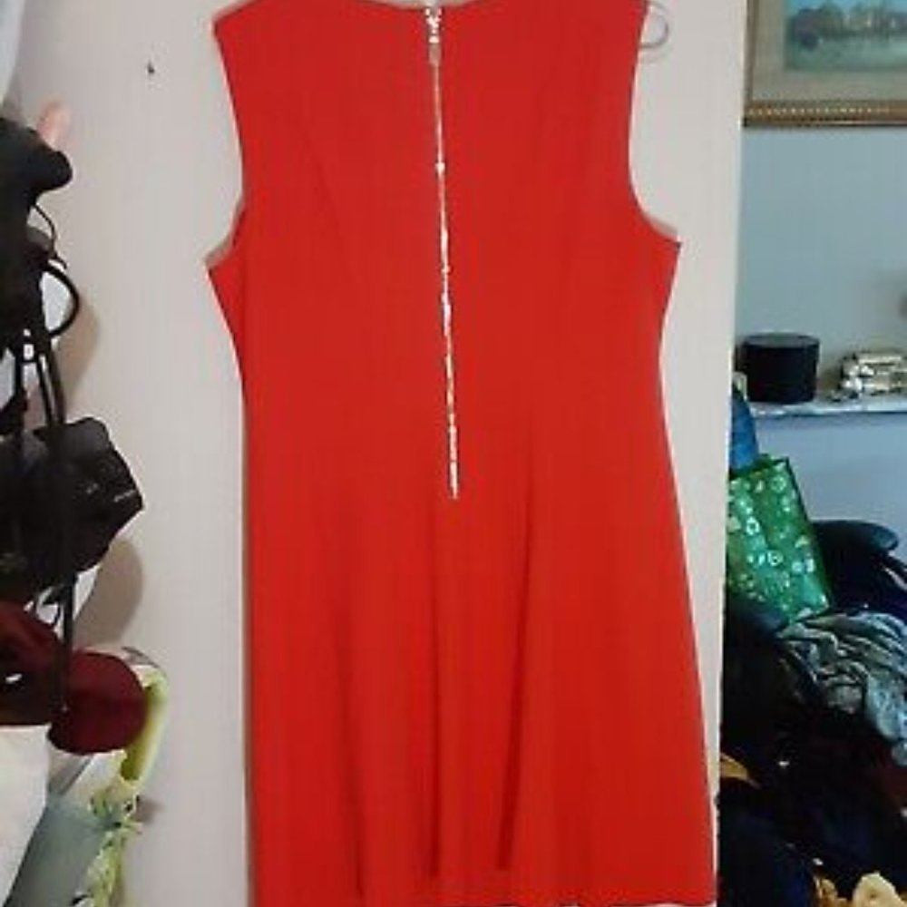 apt 9 sleeveless dress red - Picture 2 of 2